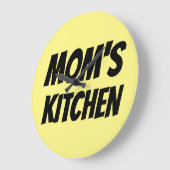 MOM'S KITCHEN WALL CLOCKS GROTE KLOK (Hoek)