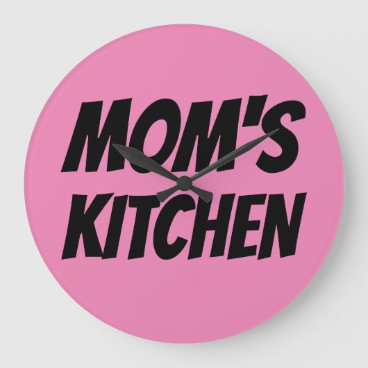 MOM'S KITCHEN WALL CLOCKS GROTE KLOK (Voorkant)