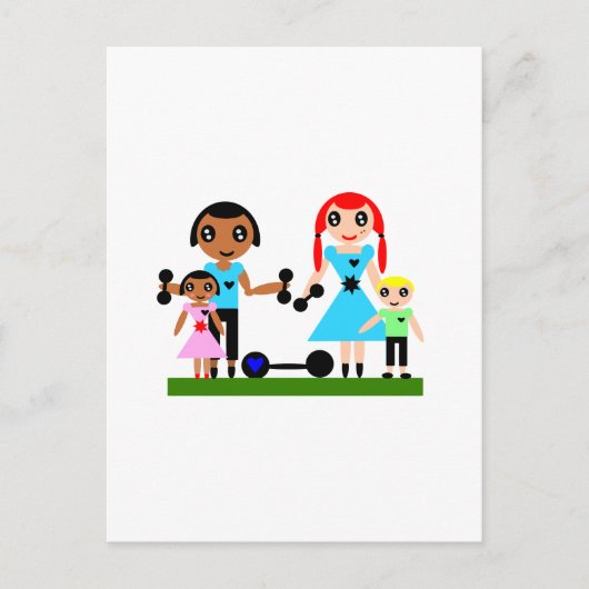 Moms kunnen oplichten briefkaart (Voorkant)