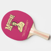 Moms: Net als Dads alleen slimmer Tafeltennisbatje (Zijkant)