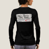 Mom's official chill pass Tri-Blend shirt (Achterkant)
