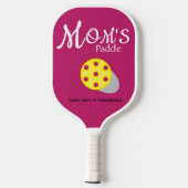 Mom's Paddle (alleen gebruikt in pickleball) Roze (Achterkant)
