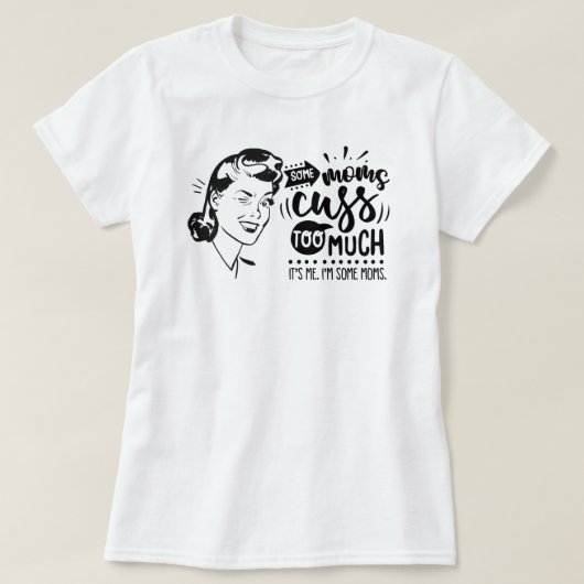 Moms rétro et T-shirt (Design devant)