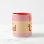 Moms tasse rétro tendance pour son rose chic (Centre)