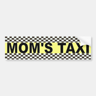 MOM'S TAXI BUMPERSTICKER