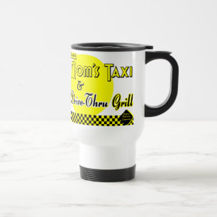 Moms Taxi en drive-Thru Grill Coffee Reisbeker