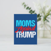Moms tegen Trump Briefkaart (Staand voorkant)