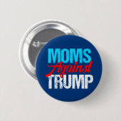 Moms tegen Trump Ronde Button 5,7 Cm (Voorkant /achterkant)