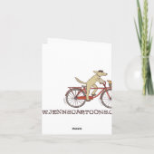 "Moms van markeertekens" Kaart (Achterkant)