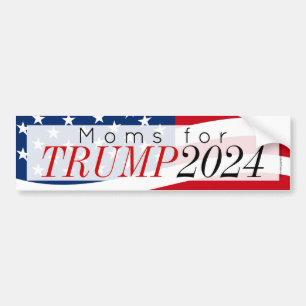 Moms voor Donald Trump Bumpersticker
