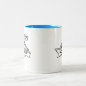 MOMSHIP – No Me Time Funny Mom Life Two-Tone Mug (Centre)