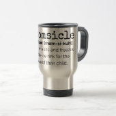 "Momsicle" Mug de voyage - Cadeau de patinage arti (Devant droit)