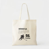 MOMSICLE persoonlijke Canvas tas (Voorkant)