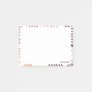 momster- en handgetekende patronen post-it® notes