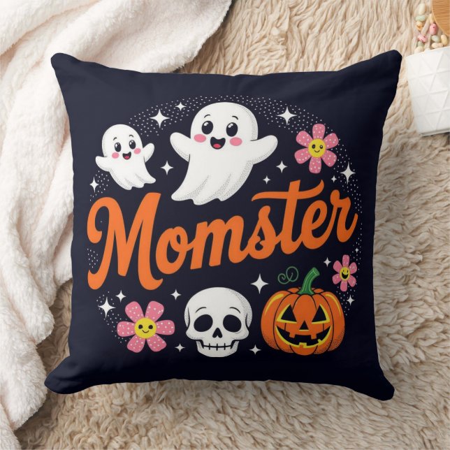 Momster Halloween Kussen (Deken)