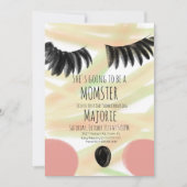 Momster Halloween maman Baby shower Invitation (Devant)