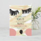 Momster Halloween maman Baby shower Invitation (Debout devant)