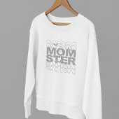 Momster Halloween Maman Funny Sweatshirt d'automne