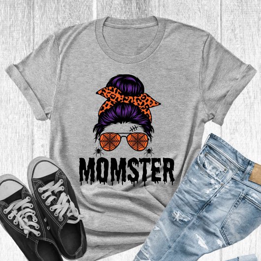 Momster Halloween Tshirt, Sweatshirt Gift voor Mam