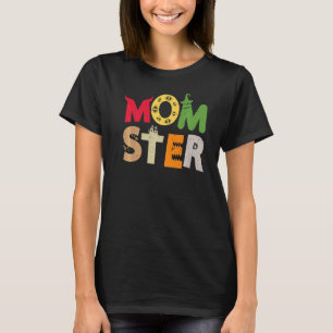 Momster Halloween Witch Costume Trick or treat Hal T-shirt