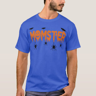 Momster moeder mammie Monster N Funny Momster moed T-shirt
