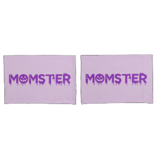 Momster Paarse versie Kussensloop