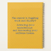 Momtastic Planner : Une tasse de café à la fois (Dos)