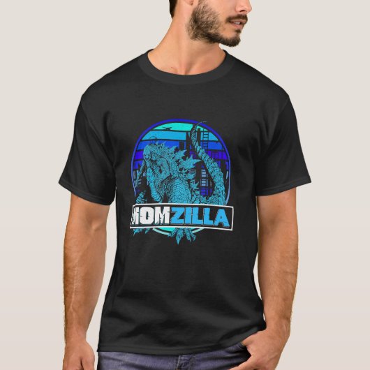Momzilla Retro  T Shirt (Voorkant)
