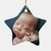 Mon 1er ornement de Noël (Dos)
