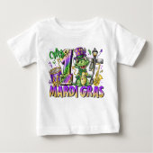 Mon 1er T-shirt Mardi Gras Toddler/Baby (Devant)