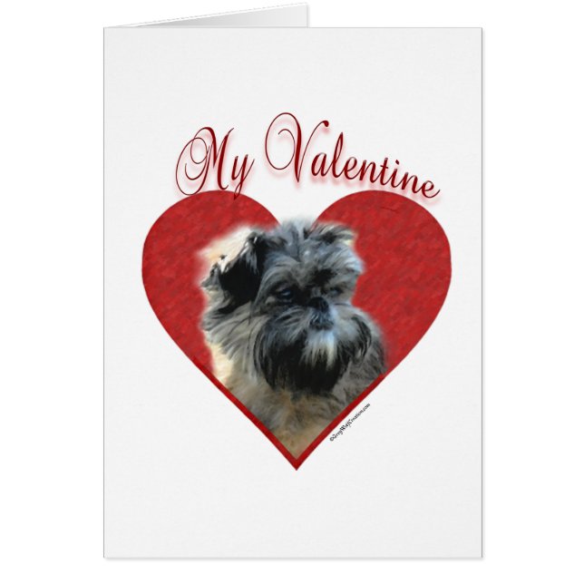 Mon Affenpinscher Valentine (Devant)