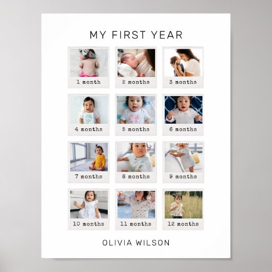 Mon affiche de première année (Devant)