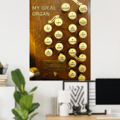 Mon affiche d'orgue idéale - taille moyenne (Bureau à domicile)
