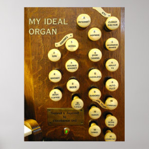 Mon affiche d'orgue idéale - taille moyenne