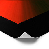 Mon affiche encadrée par robot fait maison (Coin)