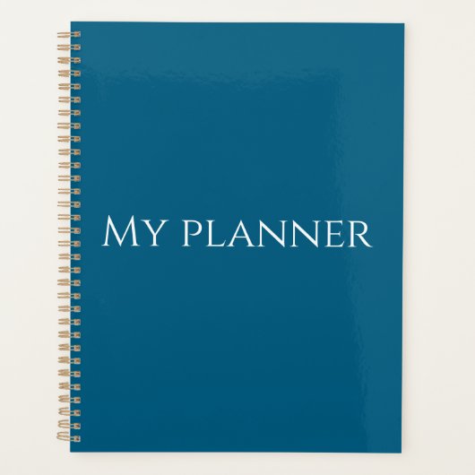 Mon agenda (Devant)