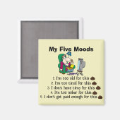 Mon aimant Cinq Humeurs (Recto/Verso)