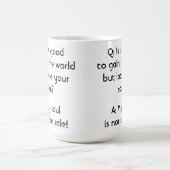 Mon âme (moderne) tasse à café (Centre)