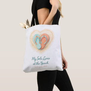 Mon âme vit au sac fourre-tout de plage