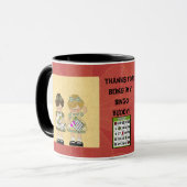 Mon ami de BINGO-TEST ! Tasse (Devant gauche)