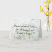 Mon Ami Encourage La Carte De Voeux (Fleur jaune)