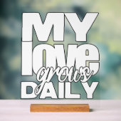 Mon amour grandit tous les jours (Neutre)