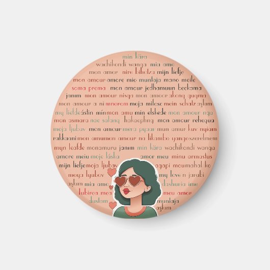 Mon Amour Magneet (Voorkant)