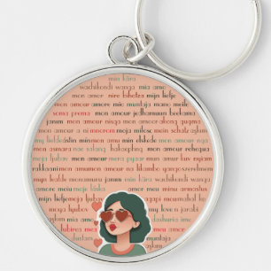 Mon Amour Sleutelhanger