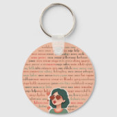 Mon Amour Sleutelhanger (Achterkant)