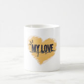Mon amour | tasses de conception uniques (Centre)