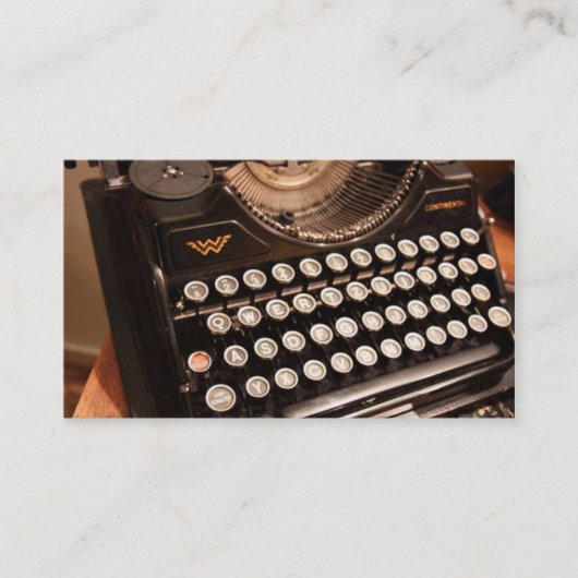 Mon ancien Carte de visite de clavier (Devant)