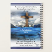 Mon Ancre détient un planificateur d'entreprise ar (Dos)