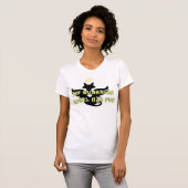 Mon ange gardien... (Chat noir) T-shirt (Devant entier)