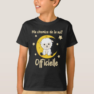 Mon Animal Sheep Officieel Slaap-Shirt T-shirt
